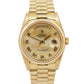 UNPOLISHED Rolex Day-Date President MOP DECO ROMAN 36mm 18K Yellow Gold 18238