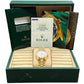 PAPERS Rolex Day-Date President MOP RUBY 18K Gold DIAMOND BARK 36mm 18308 BOX