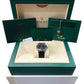 2025 PAPERS Rolex 1908 RHODIUM Gray 18K White Gold Leather 39mm 52509 Watch BOX