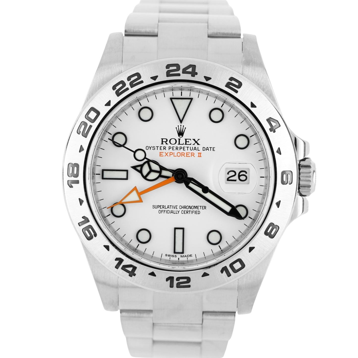 Rolex, Rolex Explorer, Rolex Explorer II, Explorer, Explorer II, Rolex Polar White, Rolex Polar White Orange, Polar White, Polar White Orange, Rolex 216570, 216570