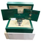 2021 PAPERS Rolex Milgauss BLUE 40mm Z-Blue Green 116400 GV Stainless Watch BOX
