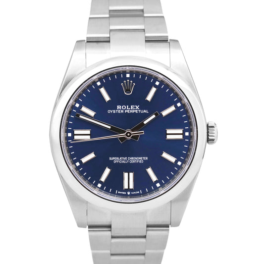 Rolex, 2022 Rolex, Rolex OP, OP, Rolex Oyster Perpetual, Oyster Perpetual, Blue OP, Blue Oyster Perpetual, 124300, Rolex 124300