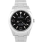 2011 PAPERS Rolex Explorer BLACK Stainless Steel MK1 39mm Oyster 214270 BOX