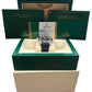 2018 PAPERS Rolex Explorer I BLACK Smooth Steel Rubber 39mm 3-6-9 MK2 214270 BOX