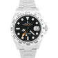 PAPERS Rolex Explorer II 42mm 216570 BLACK Stainless Steel RSC Orange Watch BOX