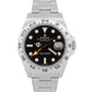 2012 Rolex Explorer II 216570 42mm Black Orange Steel GMT Watch Box Papers