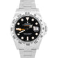 2018 PAPERS Rolex Explorer II 42mm 216570 BLACK Orange Steel GMT Watch BOX