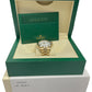 Rolex Day-Date II President WHITE ROMAN 41mm 18K Yellow Gold Watch 218238 BOX