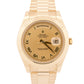 MINT PAPERS Rolex Day-Date II 41mm CHAMPAGNE ROMAN 18K Yellow Gold 218238 BOX