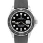 2022 PAPERS Rolex Yacht-Master BLACK 18K White Gold Oysterflex 42mm 226659 BOX