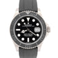 2019 PAPERS Rolex Yacht-Master BLACK 18K White Gold Oysterflex 42mm 226659 BOX