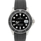 Rolex Yacht-Master BLACK 18K White Gold Oysterflex Rubber 42mm 226659 BOX