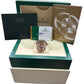 PAPERS Rolex Day-Date President 40mm CHOCOLATE ROMAN Brown 18K Gold 228235 BOX