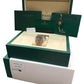 2025 PAPERS Rolex Day-Date President 40mm OLIVE GREEN 18K Rose Gold 228235 BOX