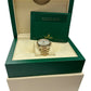 Rolex Day-Date President 40mm SILVER MOTIF 18K Yellow Gold Fluted 228238 BOX