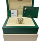 Rolex Day-Date President 228238 Silver Roman 18K Yellow Gold 40mm Box Papers