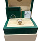 PAPERS Rolex Day-Date President 40mm WHITE ROMAN 18K Gold Fluted 228238 BOX