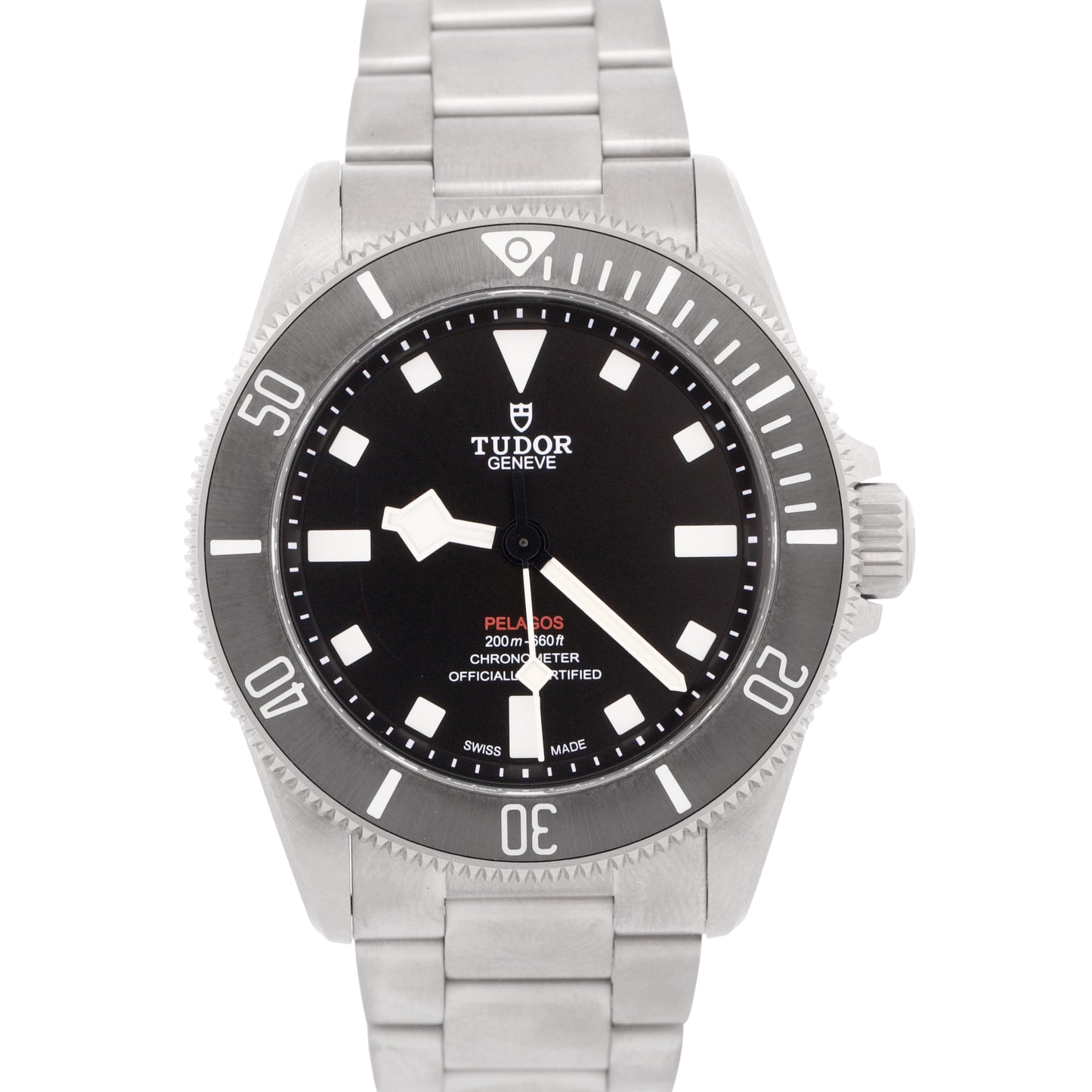 Tudor Pelagos BLACK Titanium 39mm Automatic Rubber Dive Watch 25407N