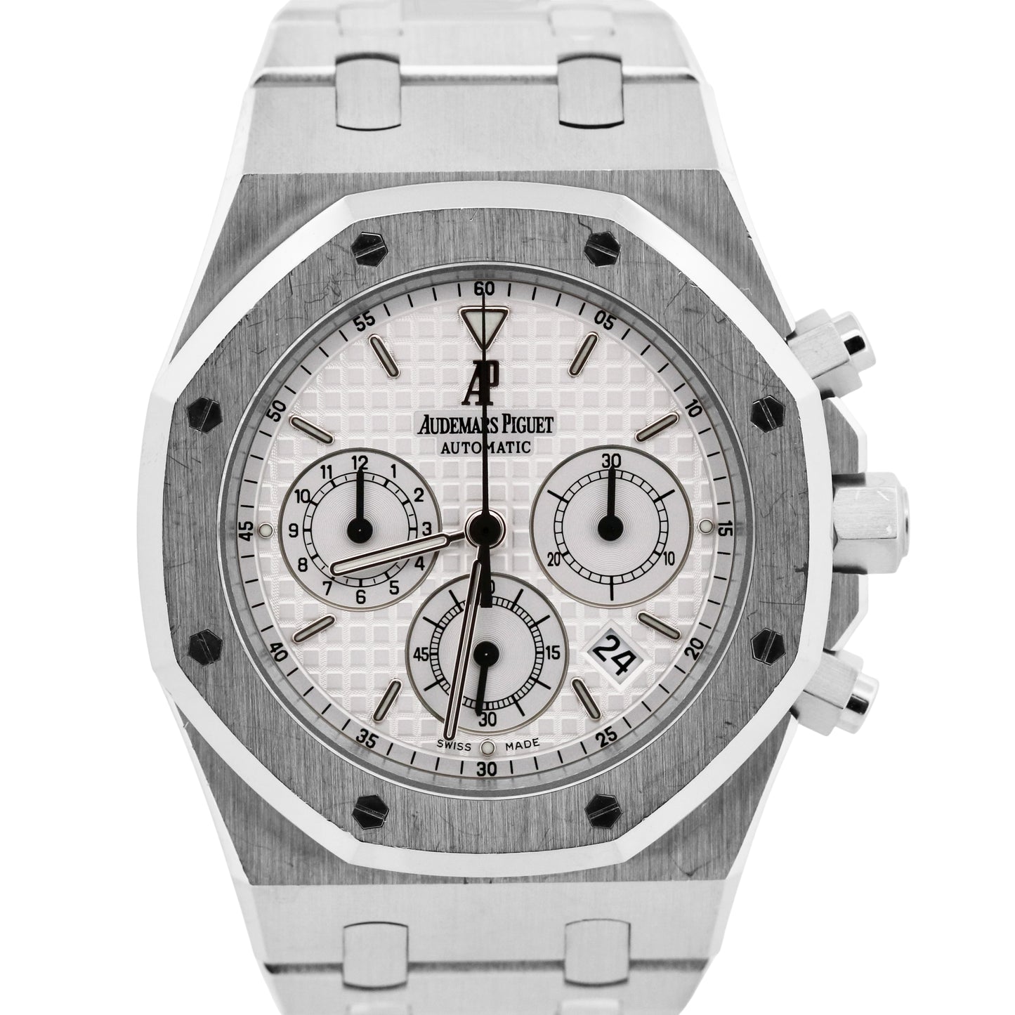 Audemars Piguet Royal Oak Chronograph WHITE Stainless 39mm 25860ST.OO.1110ST.05