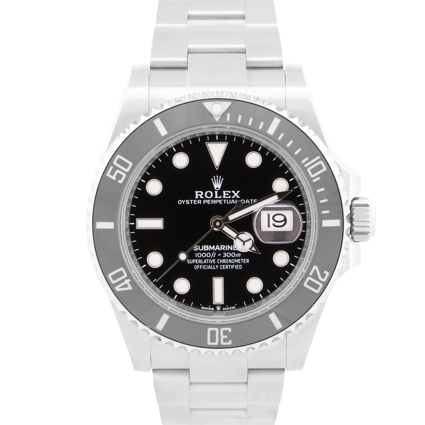 2021 PAPERS Rolex Submariner Date 41mm BLACK Stainless Ceramic 126610 LN BOX