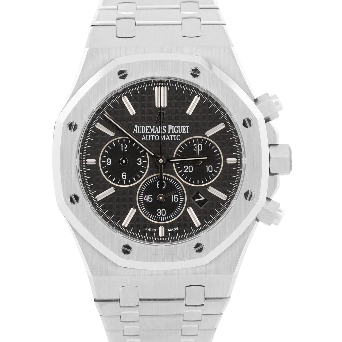 Audemars Piguet Royal Oak Chronograph 26320ST Black 41mm Stainless Steel Watch