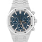 2023 Audemars Piguet Royal Oak Chronograph BLUE Steel 41mm 26240ST Box Papers