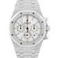 Audemars Piguet Royal Oak Chronograph WHITE 39mm Stainless Steel Watch 26300ST