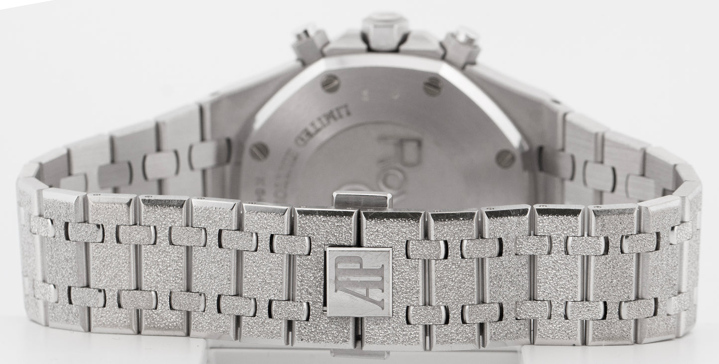 Audemars Piguet Royal Oak 41 Chrono FROSTED GOLD PURPLE 26331BC.GG.1224BC.01 B+P