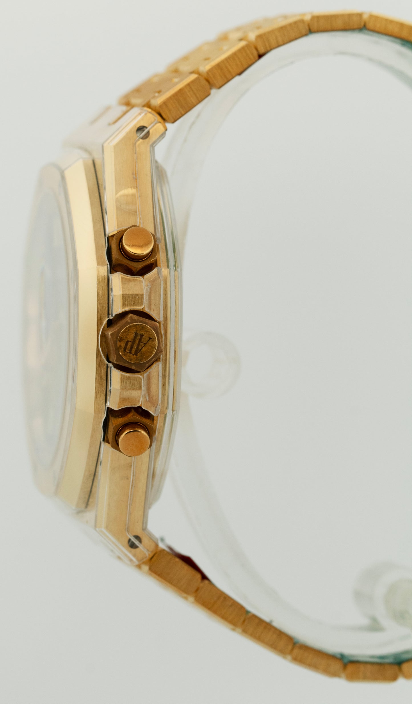 BRAND NEW Audemars Piguet Royal Oak Chronograph 41 GREEN Yellow Gold 26331BA B+P