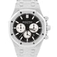 PAPERS Audemars Piguet Royal Oak Chronograph BLACK 41mm Steel 26331ST BOX