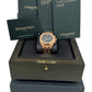 PAPERS Audemars Piguet Royal Oak BLUE 38mm 18K Gold 26715OR.OO.1356OR.01 BOX