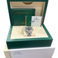 2017 PAPERS Rolex Yacht-Master RHODIUM Blue 37mm 950 Platinum Steel 268622 BOX