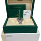PAPERS Rolex Yacht-Master RHODIUM Gray Blue 37mm Stainless Steel 268622 BOX