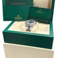 2022 Rolex Yacht-Master 268622 Rhodium 37mm Steel Grey Blue Watch Box Papers