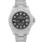 2022 Rolex Yacht-Master 268622 Rhodium 37mm Steel Grey Blue Watch Box Papers