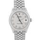 NEW 2026 PAPERS Rolex DateJust 31mm SILVER DIAMOND 18K JUBILEE 278384 RBR BOX