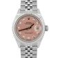 2021 Ladies Rolex DateJust 28mm PINK DIAMOND Steel 18K Gold JUBILEE 279174 BOX