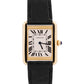 2020 PAPERS Cartier Lady Tank Solo 18K Gold SILVER Quartz 24mm 3168 W5200002 BOX