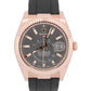 2023 PAPERS Rolex Sky-Dweller RHODIUM 18K Rose Gold Oysterflex 326235 42mm BOX