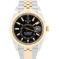 2023 Rolex Sky-Dweller 326933 Black 18K Gold Steel Jubilee 42mm Box Papers