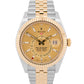 2022 PAPERS Rolex Sky-Dweller CHAMPAGNE 18K Gold Steel JUBILEE 42mm 326933 BOX