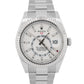 PAPERS Rolex Sky-Dweller WHITE 18K Gold Stainless 42mm OYSTER 326934 Watch BOX
