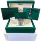 NEW PAPERS Rolex Sky-Dweller BLUE Steel JUBILEE Fluted 18K Gold 42mm 326934 BOX