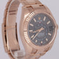 UNWORN NEW PAPERS Rolex Sky-Dweller Rose Gold Slate Gray Rhodium 42mm 326935 BOX