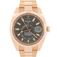 2016 Rolex Sky-Dweller 18K Rose Gold Slate Rhodium Oyster 42mm 326935 Box Papers
