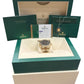 2019 PAPERS Rolex Sky-Dweller BLACK 18K Yellow Gold Fluted 42mm 326938 Watch BOX