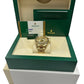 MINT PAPERS Rolex Sky-Dweller CHAMPAGNE ARABIC 18K Yellow Gold 42mm 326938 BOX