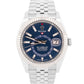 2023 PAPERS Rolex Sky-Dweller BLUE 42mm Steel 18K Gold JUBILEE Watch 336934 BOX