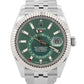 NEW 2026 PAPERS Rolex Sky-Dweller MINT GREEN 42mm Steel 18K JUBILEE 336934 BOX
