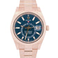 BRAND NEW 2025 PAPERS Rolex Sky-Dweller 18K Rose Gold BLUE 42mm 336935 BOX